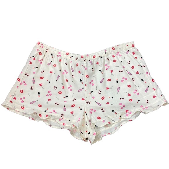 LOFT Intimates & Sleepwear Nwt Loft Girly Flannel Pajama Soft Lounge Shorts Xl Sleepwear Pjs